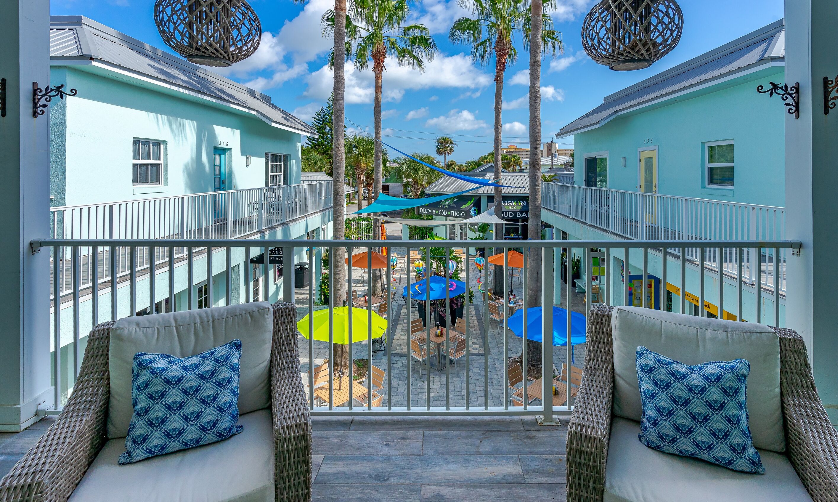 Overnattingsstedets uteområder