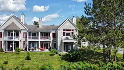 Chalet Détente Orford - Cozy condo 5 minutes from Mont-Orford golf & ski resort