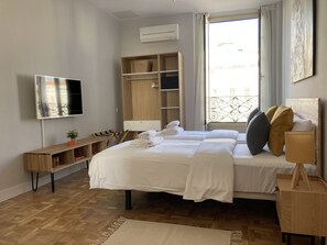 1 sovrum, strykjärn/strykbräda, gratis wi-fi och sängkläder
