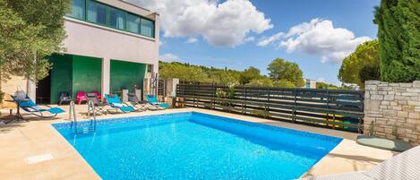 Piscine chauffée