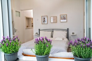 1 bedroom, desk, WiFi, bed sheets - Lux Garden Apartment near Acropolis in the heart of Athens  (Athina)