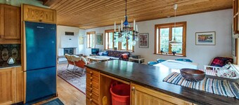 Nice home in Båstad with kitchen