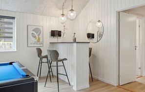 Game room - Beach front home in Krakow am See (Krakow am See)