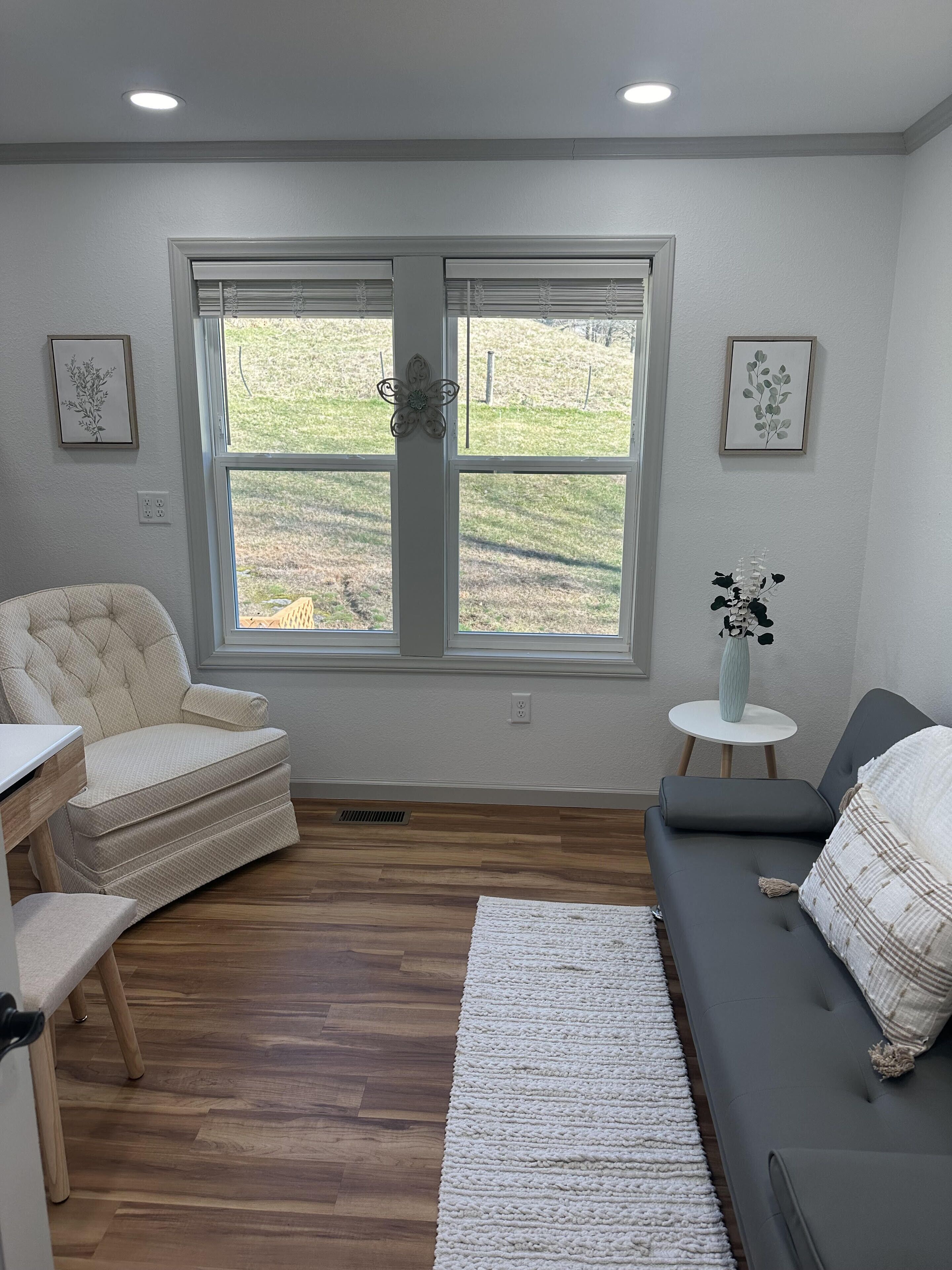 TV connectée, cheminée