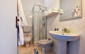 Shower, hair dryer