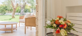 VILLA MANDORLO à 500 mètres de la mer, avec jardin, piscine privée et vue sur la mer