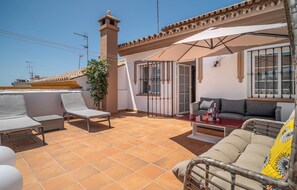 Terrace/patio - Stunning home in Marbella with WiFi (Marbella)