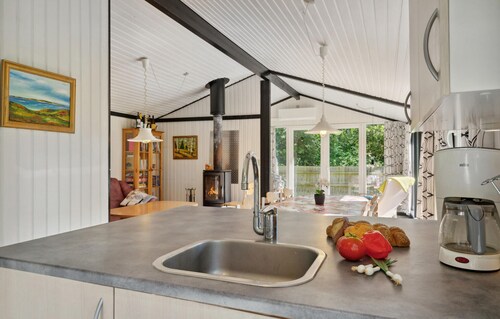 Nice home in Højslev with kitchen