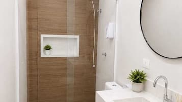 Grand-Suite, Nichtraucher | Badezimmer | Dusche, Handtücher, Seife, Toilettenpapier