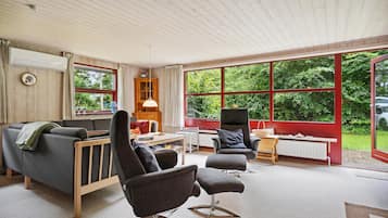 Télévision, cheminée