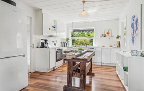 Fridge, oven, stovetop, dishwasher - Pet friendly home in Allinge with WiFi (Allinge)