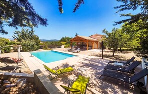 Una piscina riscaldata