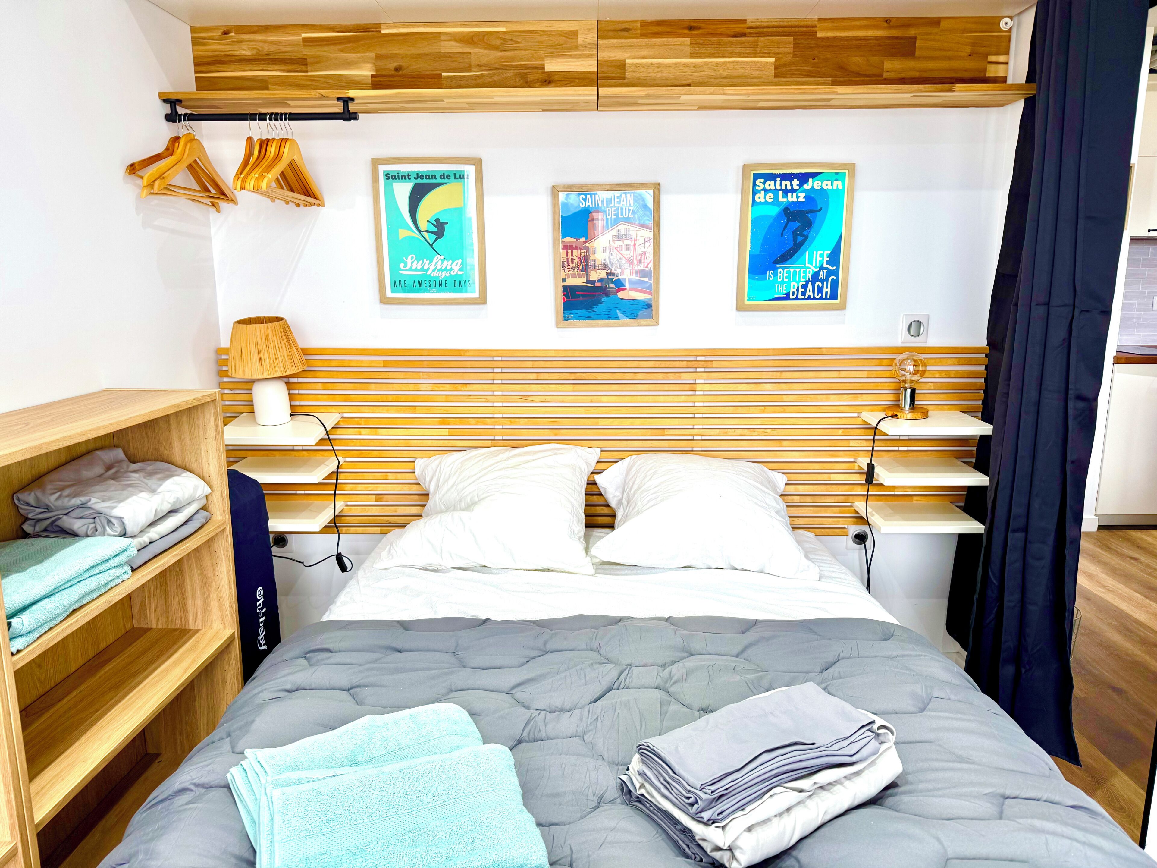 1 bedroom, WiFi (free), bed sheets