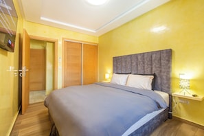Departamento Deluxe | 2 habitaciones, caja de seguridad en la habitación y wifi gratis 