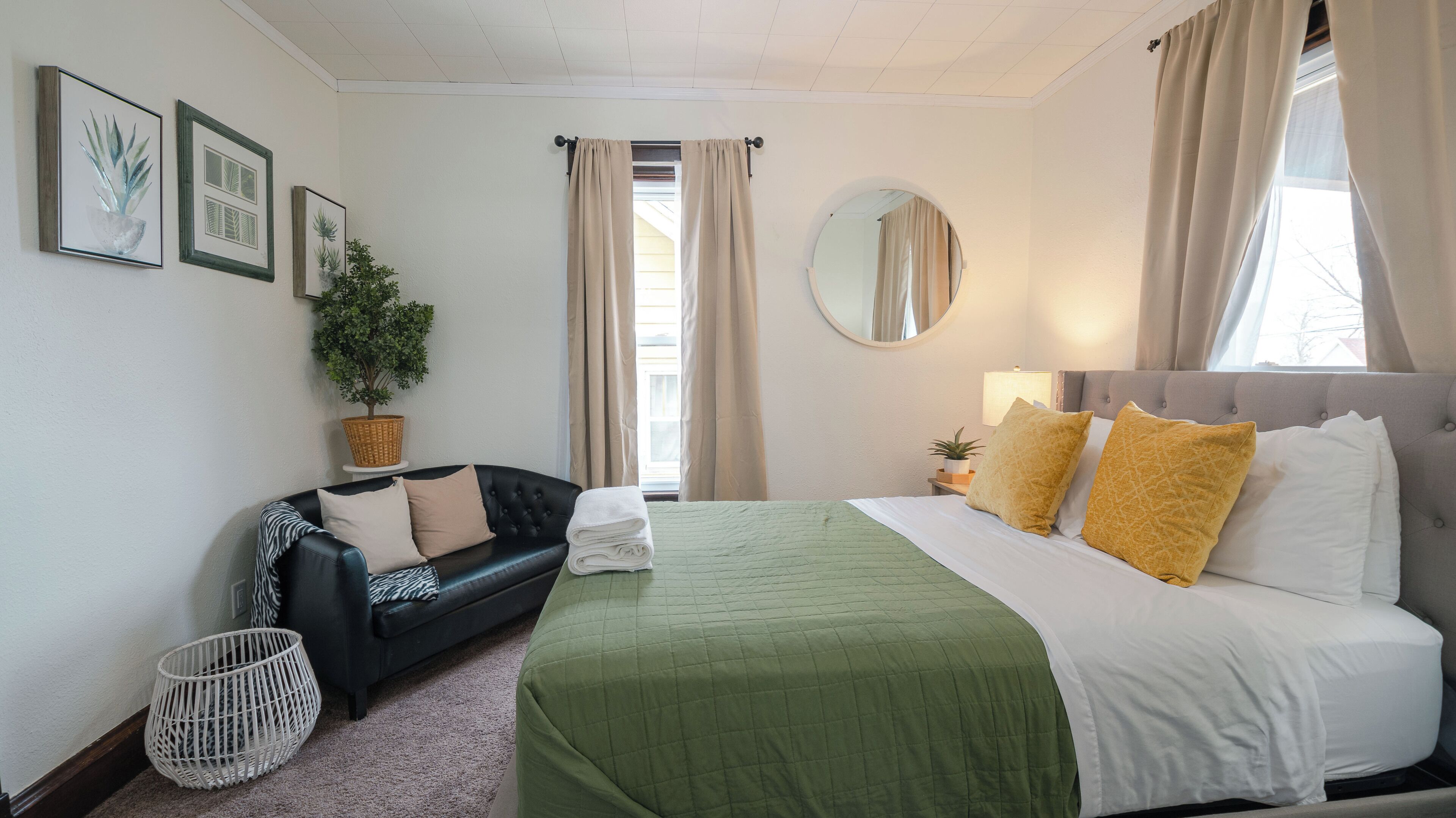 1 Schlafzimmer, Schreibtisch, Bügeleisen/Bügelbrett, WLAN