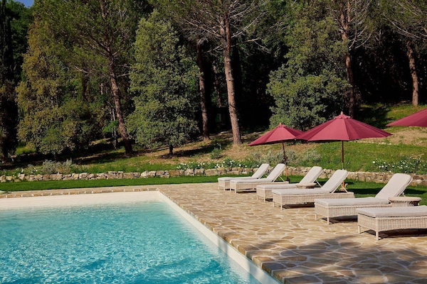 Water, Plant, Property, Swimming Pool, Tree, Natural Landscape, Shade, Outdoor Furniture, Leisure, Grass