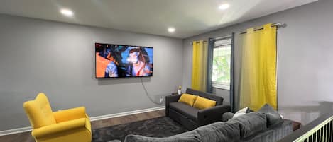 Smart TV, video games, table football