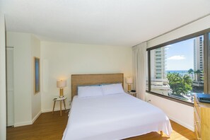 1 غرفة نوم ومكواة/لوح كي وواي فاي مجانًا وملاءات أسرّة