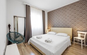 1 Schlafzimmer, kostenloses WLAN, Bettwäsche