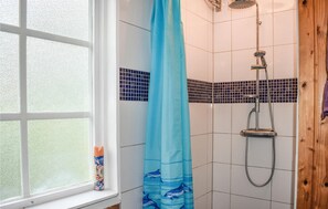 Shower, hair dryer