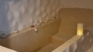 Romantic Cabin | Bathroom - Aldea Ommi (Progreso)