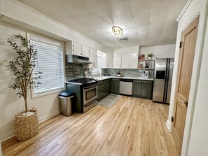 Microwave, oven, stovetop