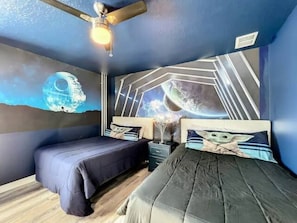 7 bedrooms, in-room safe, iron/ironing board, travel crib