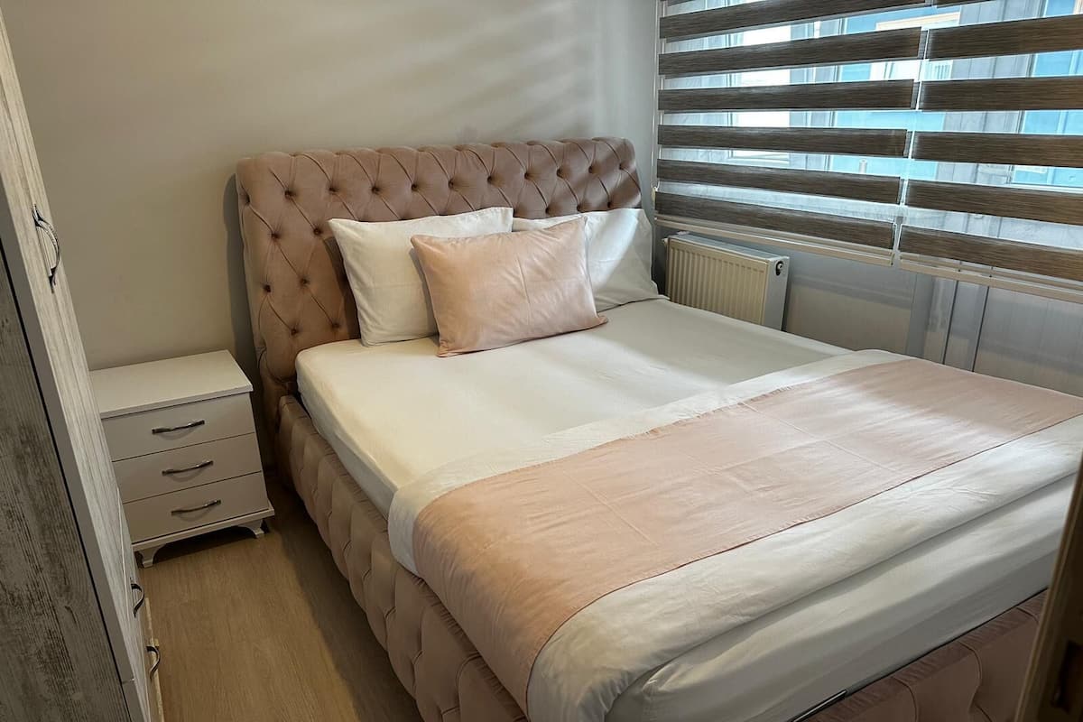 Desk, iron/ironing board (on request), WiFi (free), bed sheets
