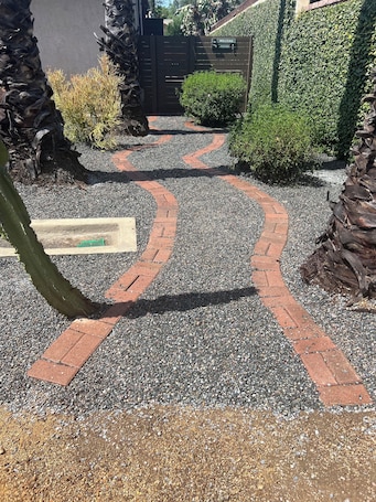 Property grounds. La Casita Guest House, private fenced yard & with heat and AC, pet friendly