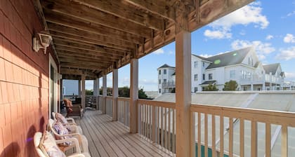 5240 - The Sea Spirit 10-bed semi-oceanfront in KDH, NC, pet friendly, private indoor pool