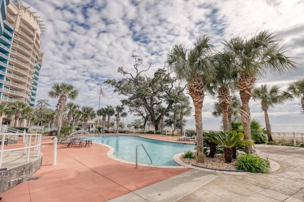 Indoor pool, a heated pool