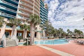 Indoor pool, a heated pool