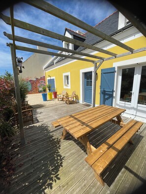 Udendørs spisemuligheder