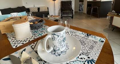 Deauville,new appartment,modern,cosy ,quiet,close to seaside,individual terrasse