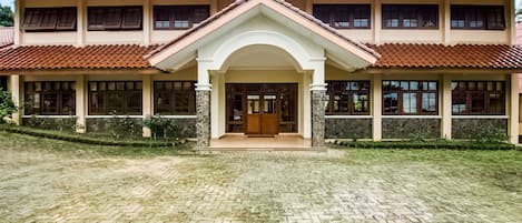 Fassade der Unterkunft