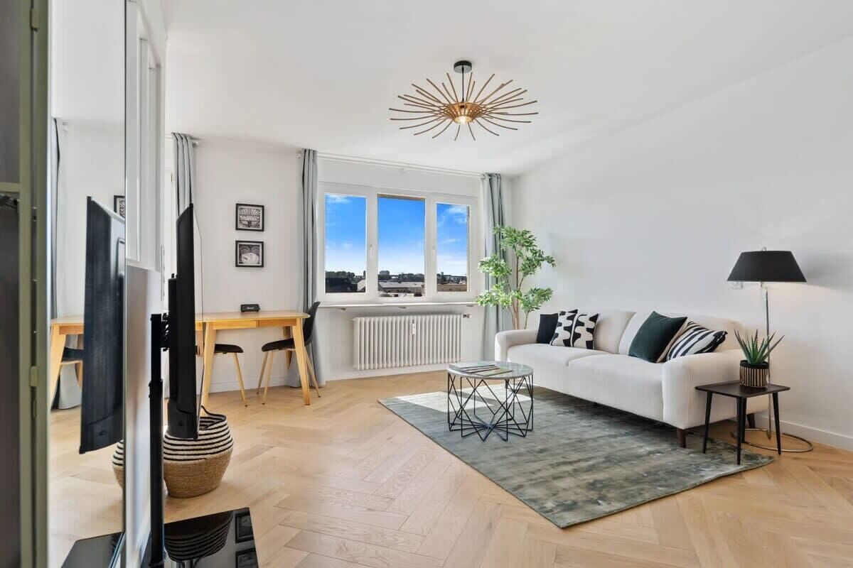 Spacious living meets stylish decor—your home away from home.