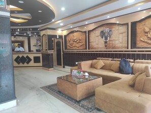 Sala de estar en el lobby