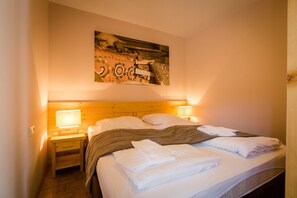 2 Schlafzimmer, kostenloses WLAN, Bettwäsche