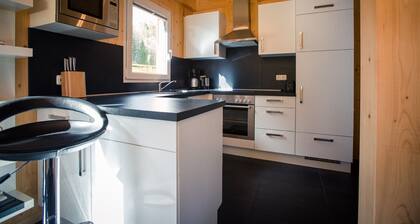 Chalet # 17 with IR-sauna, indoor whirlpool and outdoor whirlpool