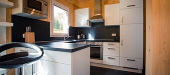 Chalet # 17 with IR-sauna, indoor whirlpool and outdoor whirlpool