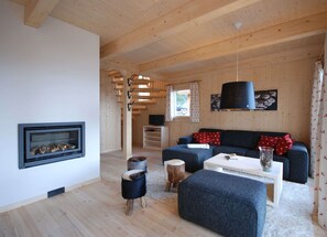 TV - Chalet #32 with IR-sauna, steam shower and indoor whirlpool (Turrach)