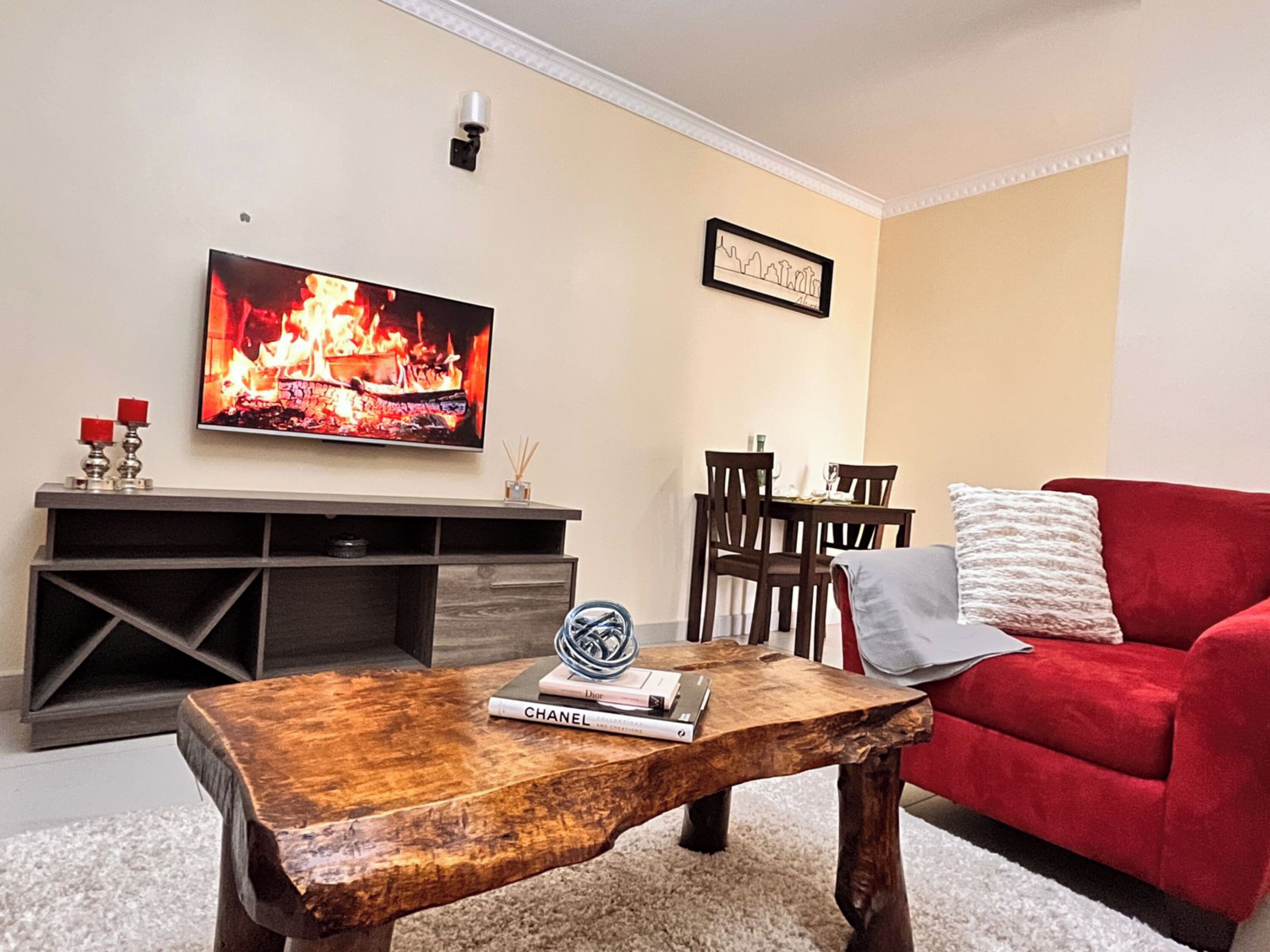 Apartamento Deluxe, 1 habitación | Zona de estar