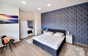 1 Schlafzimmer, kostenloses WLAN, Bettwäsche