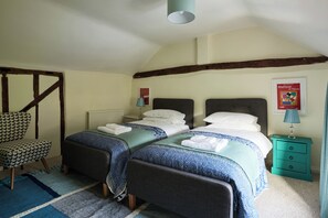 3 slaapkamers, individueel gedecoreerd, individueel gemeubileerd