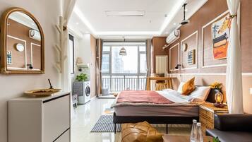 City-Apartment | 1 Schlafzimmer, kostenloses WLAN