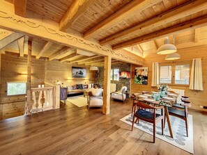 Living area - Chalet Centre Chamonix (Chamonix-Mont-Blanc)