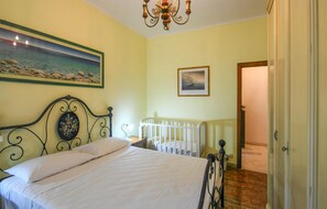 1 bedroom, iron/ironing board, travel crib, free WiFi