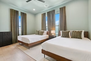 5 bedrooms, iron/ironing board, travel cot, WiFi