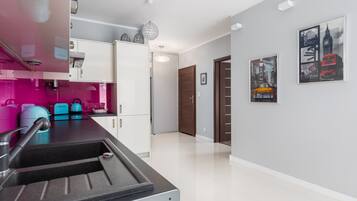 Kühlschrank, Ofen, Herdplatte, Geschirrspüler