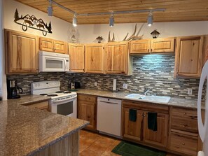 Stovetop, dishwasher, toaster, highchair